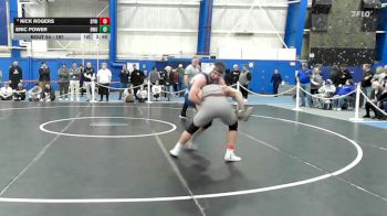 197 lbs Champ. Round 2 - Eric Power, Roger Williams vs Nick Rogers, Springfield