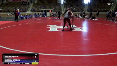 180 lbs Round 2 (3 Team) - Kascidy Garren, Presbyterian vs Aniyah Griffin, Huntingdon