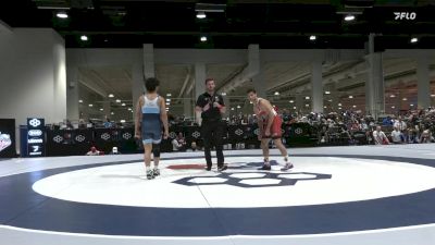 74 lbs Champ. Round 1 - Latrell Schafer, Wolfpack RTC vs Frank Gonzales, Falcons Wrestling Club