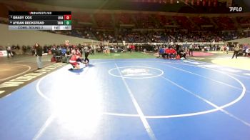 5A Boys 175 lbs Cons. Round 2 - Grady Cox, Lebanon Boys vs Aydan Beckstead, Thurston Boys