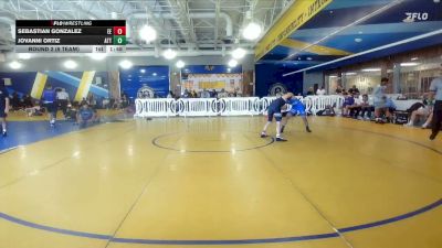132 lbs Round 2 (8 Team) - Jovanni Ortiz, Attack WC vs Sebastian Gonzalez, Eagle Empire