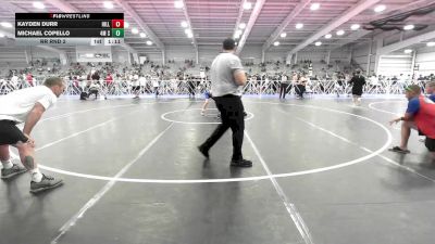 120 lbs Rr Rnd 2 - Kayden Durr, Hillbilly Hammers vs Michael Copello, 4M Strength