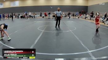 60 lbs 5th Place Match - Dylan Fridley, Powhatan Youth Wrestling Club vs Jameson Duckworth, Pinning Pythons