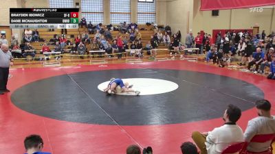 103 lbs Day 1 (round 3) - Brayden Ibowicz, St. Francis B vs Dane McNaughton, Gowanda