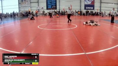 80 lbs Rd# 5- 3:45pm Friday Final Pool - Mac Jamison, Nauman Red vs Brendan Dougherty, PA Blue