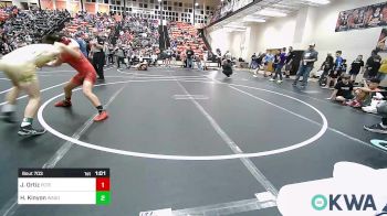 126 lbs Round Of 16 - Javier Ortiz, Poteau Youth Wrestling Academy vs Hunter Kinyon, Wagoner Takedown Club