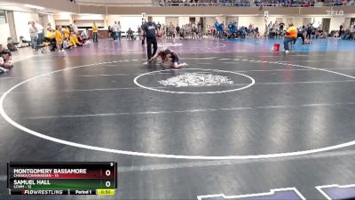 70 lbs Finals (8 Team) - Samuel Hall, LCWM vs Montgomery Bassamore, Chaska/Chanhassen