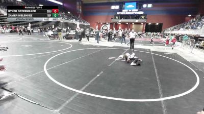 61 lbs Consolation - Ryker Ostermiller, Colorado Outlaws vs Zavier Melendez, Top Notch WC