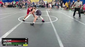 110 lbs Round 3 (8 Team) - Alex Baden, Ohio Gold 24k vs Cane Tharp, Lake WC