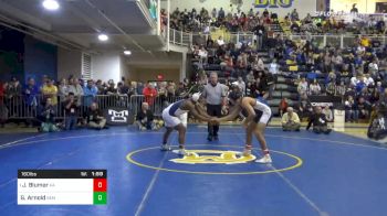 160 lbs Semifinal - Jack Blumer, Kiski Area vs Gabe Arnold, Wyoming Seminary