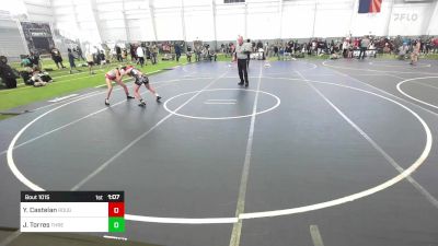 94 lbs Rr Rnd 1 - Yaneli Castelan, Roughneck Wrestling vs Jocelyn Torres, Threshold WC