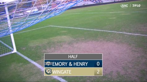 Replay: Emory & Henry vs Wingate | Nov 2 @ 5 PM