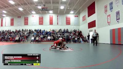 144 lbs Champ. Round 1 - Aidan Robinson, Shaw vs Brayden Booker, Canton South