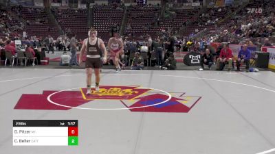 215 lbs Round Of 32 - Dylan Pitzer, Mt. Pleasant vs Chad Beller, Catasauqua