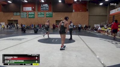 141 lbs Cons. Round 2 - Howard Tieu, Rio Hondo vs Zane Kowalkowski, Shasta College