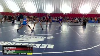 115-118 lbs Round 2 - Jack Andrews, Roncalli vs Kiko Velazco, Waukee Warriors