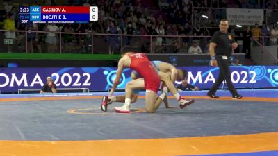 60 kg Qualif. - Agha Gasimov, Azerbaijan vs Benjamin Boejthe, Romania