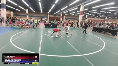 119 lbs Semifinal - Roman Estes, Coppell Stars Wrestling Club vs Ashton Gonzales, Spartan Mat Club