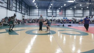 144 lbs Champ. Round 3 - Luke Ridgeway, Trojan Trained Wrestling Club vs Simeon Barrett, Grizzly Wrestling Club