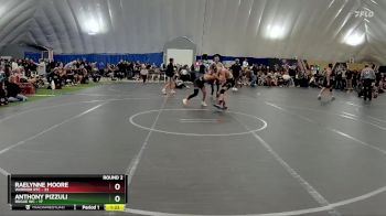 120 lbs Round 2 (8 Team) - Anthony Pizzuli, Rogue WC vs Raelynne Moore, Warrior RTC