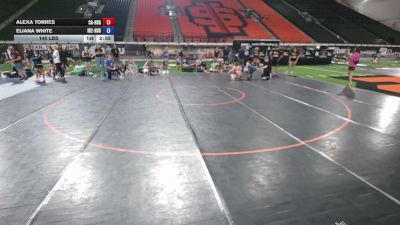 140 lbs Alexa Torres, California HS Girls vs Eliana White, Idaho 2 HS Girls