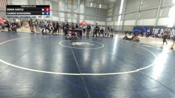 14U Girls - 105 lbs Cons. Round 4 - Sonja Hartle, WA vs Lauren Echeverria, OR