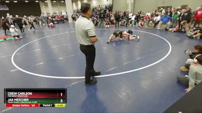 126 lbs Champ. Round 3 - Jax Mescher, Team Idaho Wrestling Club vs Crew Carlson, The Best Wrestler