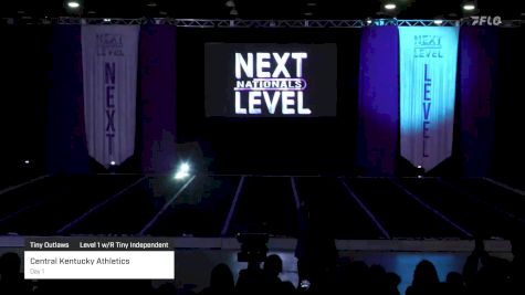 Central Kentucky Athletics - Day 1 [2023 Tiny Outlaws Level 1 w/R Tiny Independent] 2023 Next Level Nationals-Louisville