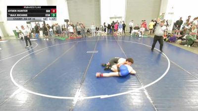 150 lbs Champ. Rd Of 16 - Ayden Hunter, Idaho vs Max Richins, Utah