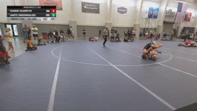 120 lbs 1st Place Match - Kaden Oldroyd, Sanderson Wrestling Academy vs Jantz Greenhalgh, Champions Wrestling Club