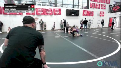 60 lbs Round Of 16 - Owen McCool, Elgin Wrestling vs Rock Harvey, Standfast