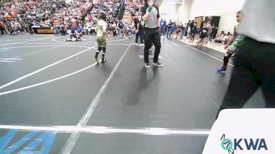 80 lbs Round Of 16 - Maximus Carter, R.A.W. vs Colt Duvall, Mcalester Youth Wrestling