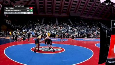 4A-285 lbs Cons. Round 1 - Eli Poole, Flowery Branch vs Malachi Chestnut, New Hampstead HS