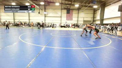 154 lbs Rr Rnd 3 - Matteo Marenco, Warhawks - MS vs Mason Catalano, Mat Warriors Green MS - MS