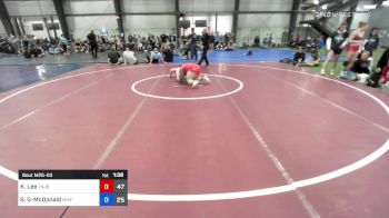 76 kg Rr Rnd 3 - Kailin Lee, Team NJ Blue vs Shelby Gipson-McDonald, Misfits Wildfire