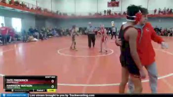 100 lbs Cons. Round 1 - Harrison Watson, Triton Central vs Tate Frederick, Martinsville