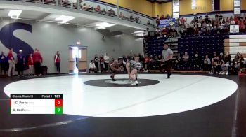 110 lbs. Champ. Round 3 - Chaire Perks, Rockwood Summit vs Baillee Cash, Willard