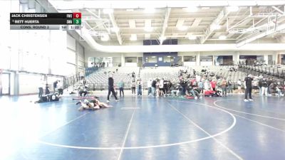 113 lbs Cons. Round 3 - Jack Christensen, Falcon Wrestling Club vs Rett Huerta, Sanderson Wrestling Academy