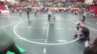 53 lbs Champ. Rd Of 16 - Beckett Waldo, Lakeland Wrestling Club vs August Van De Moere, Emmett Wrestling Club