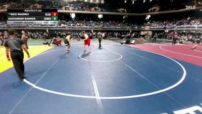 6A 285 lbs Champ. Round 1 - Grant Bahnsen, Houston Clear Lake vs Sebastian Borrego, Richardson Lake Highlands