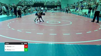 64 lbs Quarterfinal - Emory Massa, Temple WREC vs Barrett Abney, Woodstock Wrestling Club