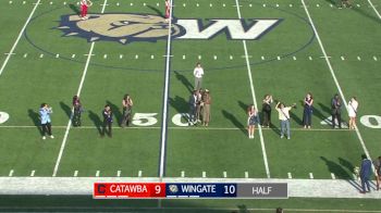 Replay: Catawba vs Wingate | Oct 26 @ 3 PM