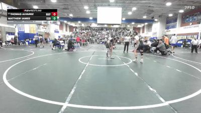 150 lbs Champ. Round 2 - Matthew James, El Dorado vs Thomas Alvarez, Mayfair