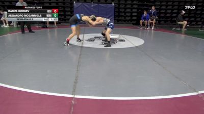 140 lbs Semifinal - Daniel Kornev, Richboro vs Alejandro McGarrigle, Wernersville
