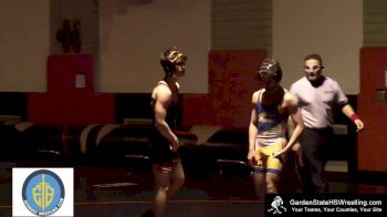 138 lbs Derek DeLorenzo, Hasbrouck Heights vs Alexander Blaszquez, Lyndhurst/North Arlington