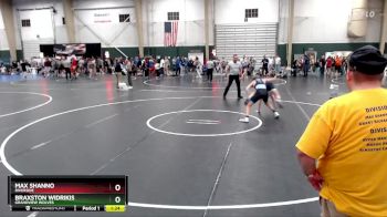 144 lbs Champ. Round 2 - Max Shanno, Riverside vs Braxston Widrikis, Grandview Wolves