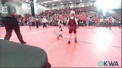 52 lbs Rr Rnd 4 - Nicholas Deurloo, Perry Wrestling Academy vs Lane Pankaskie, Claremore Wrestling Club