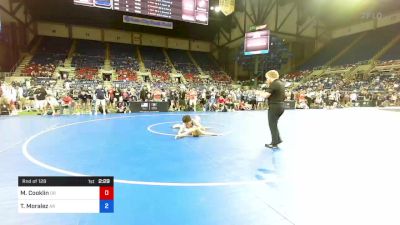 145 lbs Rnd Of 128 - Matix Cooklin, Oregon vs Thomas Moralez, Arkansas