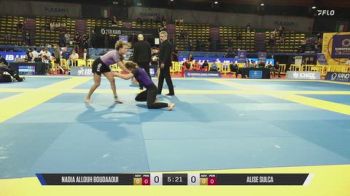 Nadia Allouh Boudaaoui vs Alise Sulca 2026 IBJJF European NoGi