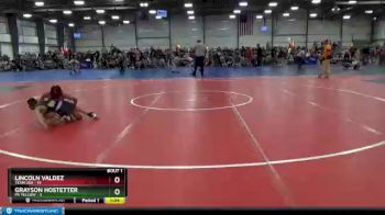 68 lbs Round 1 - Lincoln Valdez, Team USA vs Grayson Hostetter, PA Yellow